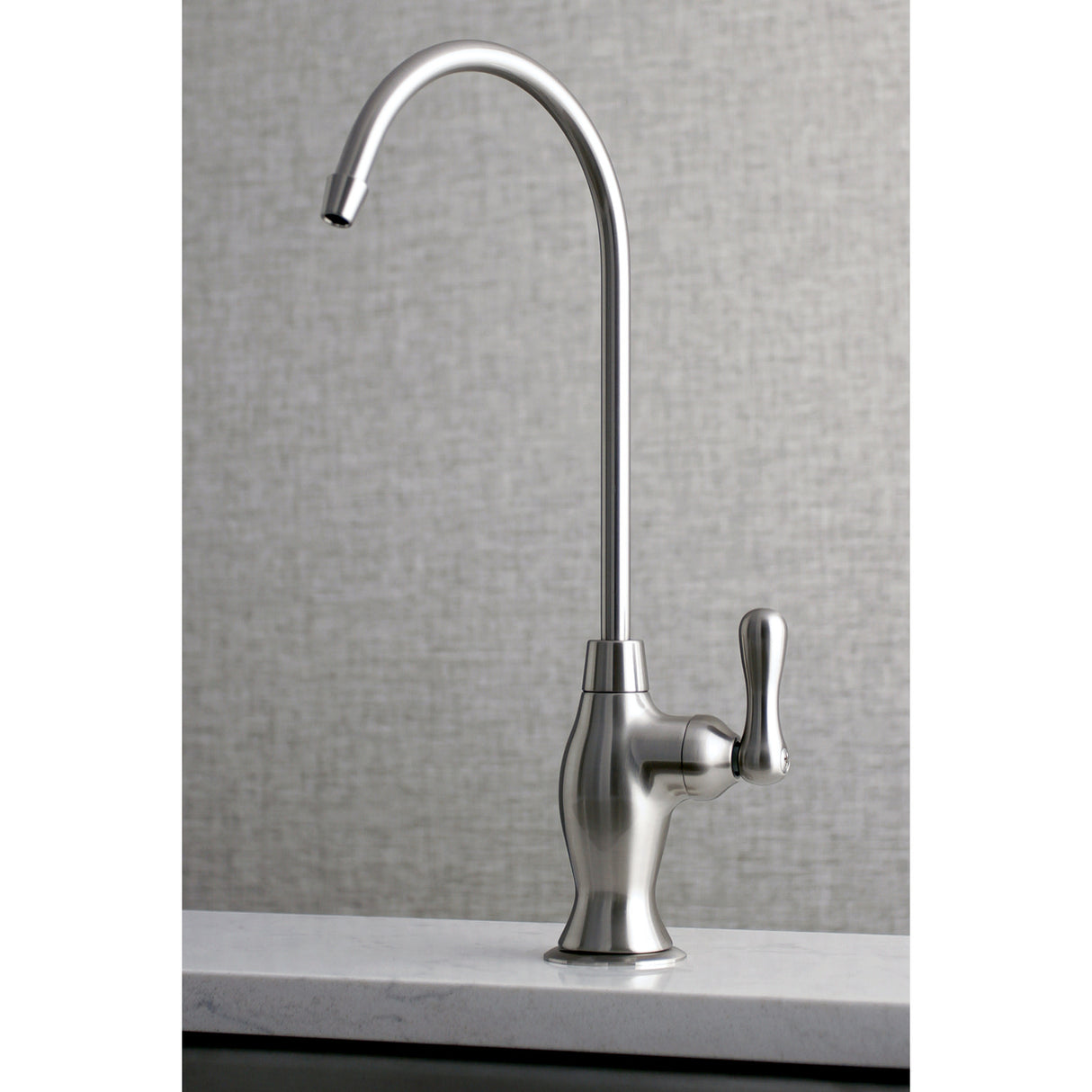Kingston Brass KSAG3198AL Restoration Reverse Osmosis System Filtration Water Air Gap Faucet, Brushed Nickel