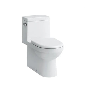 Laufen Pro 8.2395.3.000.251.1 28 1/8" Dual Flush Floor Mount One-Piece Toilet Elongated Water Closet Bowl in White