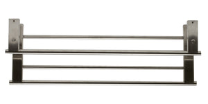 ALFI brand AB9564-BN Brushed Nickel 26 inch Towel Bar & Shelf Bathroom Accessory
