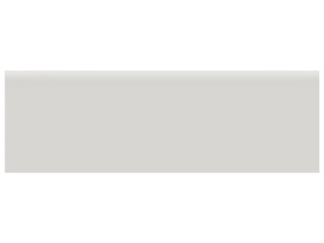 Anatolia Tile 2 X 6 Soho Halo Grey Glossy Glazed Ceramic Wall Bullnose 4002-0158-0 Halo Grey 2x6 Bullnose - premium natural stone mosaic tile from Anatolia Tile, available at PoshHaus showroom in Keene, NH