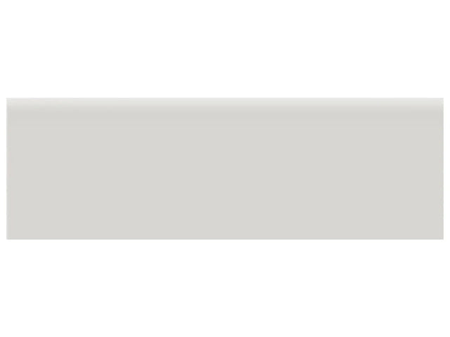 Anatolia Tile 2 X 6 Soho Halo Grey Glossy Glazed Ceramic Wall Bullnose 4002-0158-0 Halo Grey 2x6 Bullnose - premium natural stone mosaic tile from Anatolia Tile, available at PoshHaus showroom in Keene, NH