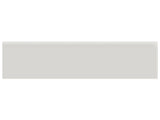 Anatolia Tile 2 X 8 Soho Halo Grey Matte Glazed Ceramic Bullnose 4002-0133-0 Halo Grey 2x8 Bullnose Matte - premium natural stone mosaic tile from Anatolia Tile, available at PoshHaus showroom in Keene, NH