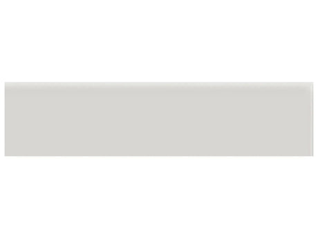 Anatolia Tile 2 X 8 Soho Halo Grey Matte Glazed Ceramic Bullnose 4002-0133-0 Halo Grey 2x8 Bullnose Matte - premium natural stone mosaic tile from Anatolia Tile, available at PoshHaus showroom in Keene, NH