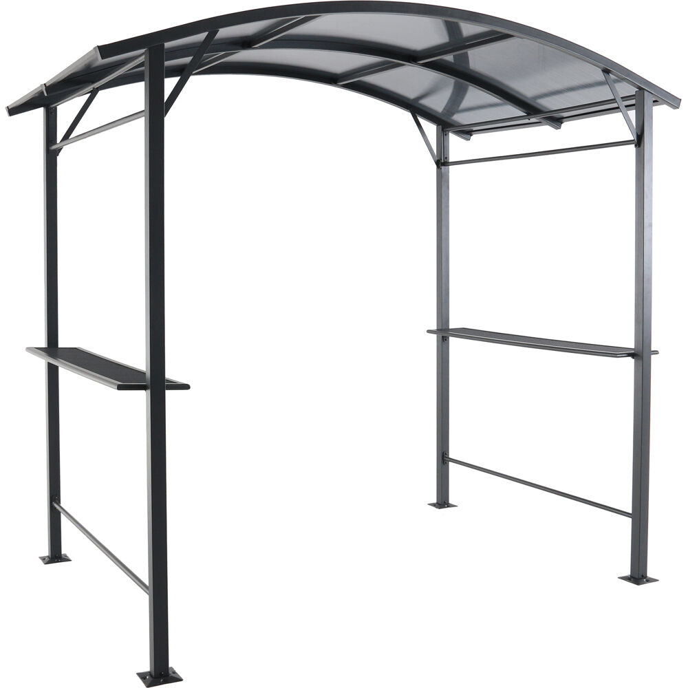 Hanover HANGRGAZ-GRY Hanover Grill Gazebo 90"x59"x90" Steel/Alum