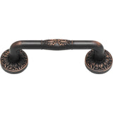 Atlas Homewares Hammered Medallion Pull 3 Inch (c-c) Venetian Bronze