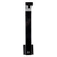 ALFI brand AB12GSW-PC Polished Chrome 12" Square Raised Wall Mounted Shower Arm