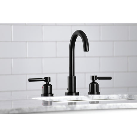 Fauceture FSC8920DL Concord Widespread Bathroom Faucet, Matte Black