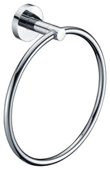 ANZZI AC-AZ005 Caster Series Towel Ring in Polished Chrome
