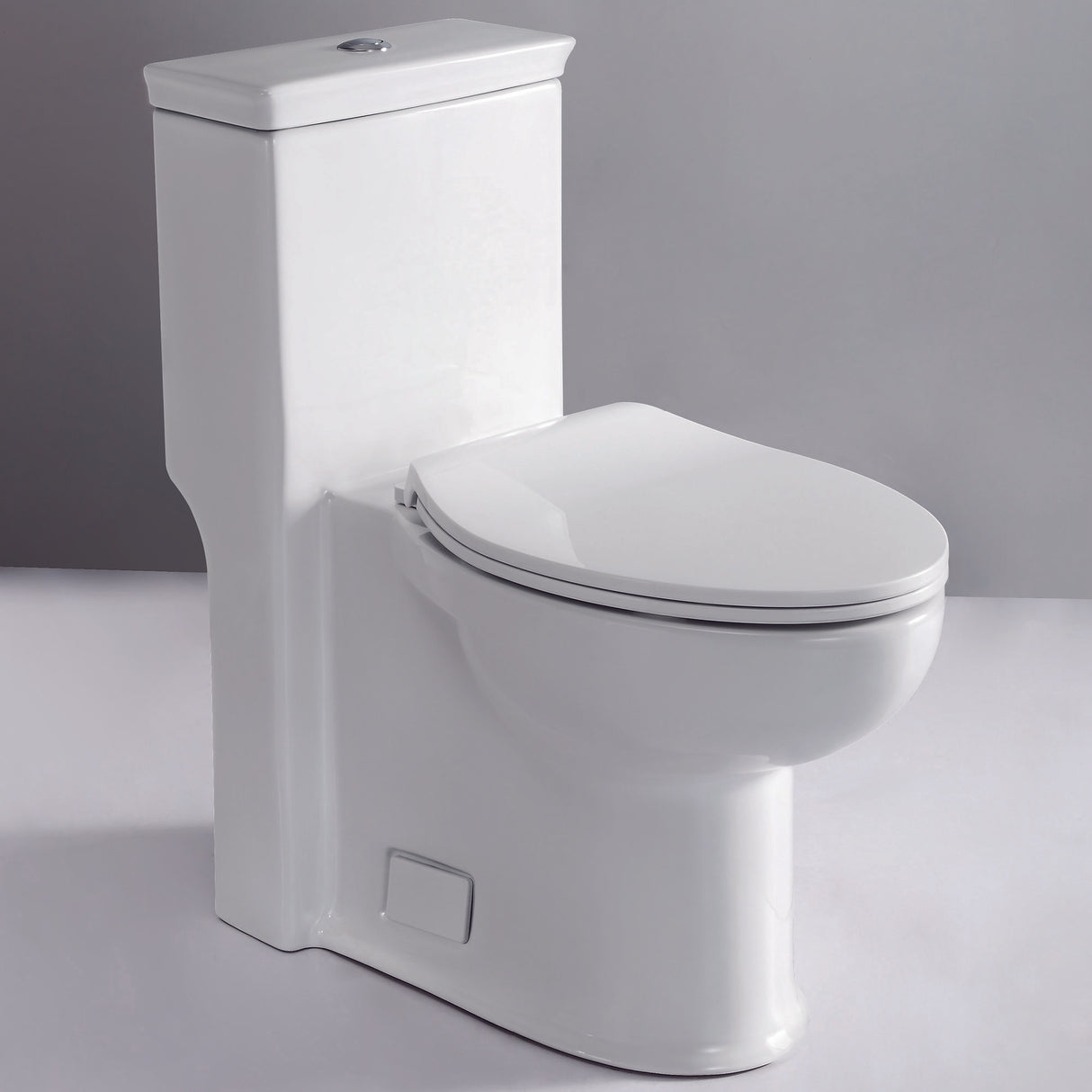 EAGO TB377 ADA Compliant One Piece Single Flush Toilet