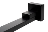 Black Matte Square Foldable Tub Spout