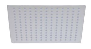 ALFI brand RAIN12S-BSS Solid Brushed Stainless Steel 12" Square Ultra Thin Rain Shower Head