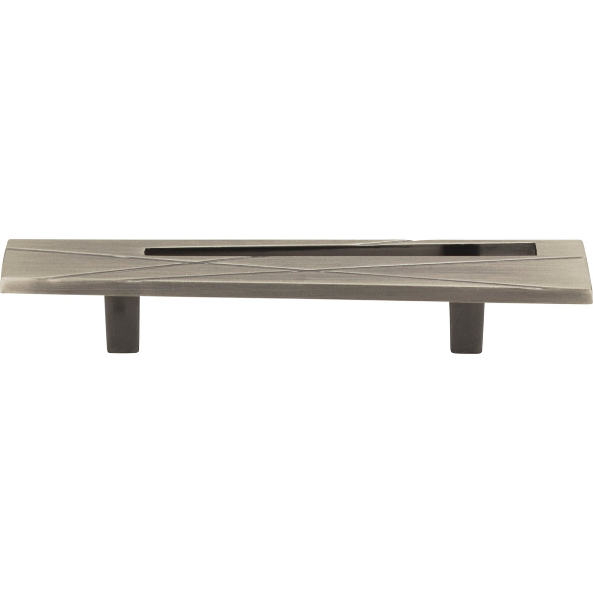 Atlas Homewares Modernist Right Pull 3 Inch (c-c) Brushed Nickel