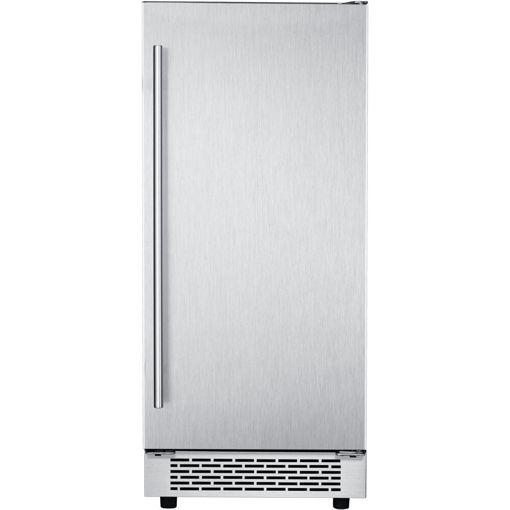 Hanover HIM60701-4SS Studio Series Undercounter Ice Maker, 32 lbs/day, Touch Control, Pump