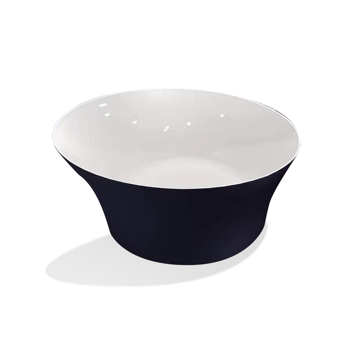 ANZZI FT-AZ142 Lacrima Series 62" Acrylic Freestanding Bathtub in Navy Blue