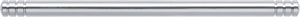 Atlas Homewares Griffith Pull 6 5/16 Inch (c-c) Polished Chrome