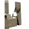 ALFI brand AB2180-BN Brushed Nickel Single Lever Floor Mounted Tub Filler Mixer w Hand Held Shower Head