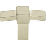 Atlas Homewares Buckle Up Knob 1 13/16 Inch Brushed Nickel