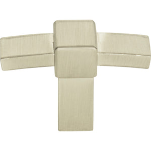 Atlas Homewares Buckle Up Knob 1 13/16 Inch Brushed Nickel