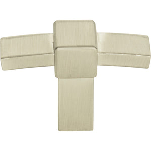 Atlas Homewares Buckle Up Knob 1 13/16 Inch Brushed Nickel