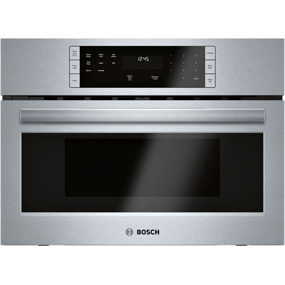 Bosch HMB57152UC S500 27" Microwave, Drop Down Door, 950W (No Trim Kit Required)