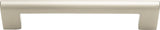 Atlas Homewares Round Rail Pull 5 1/16 Inch (c-c) Brushed Nickel
