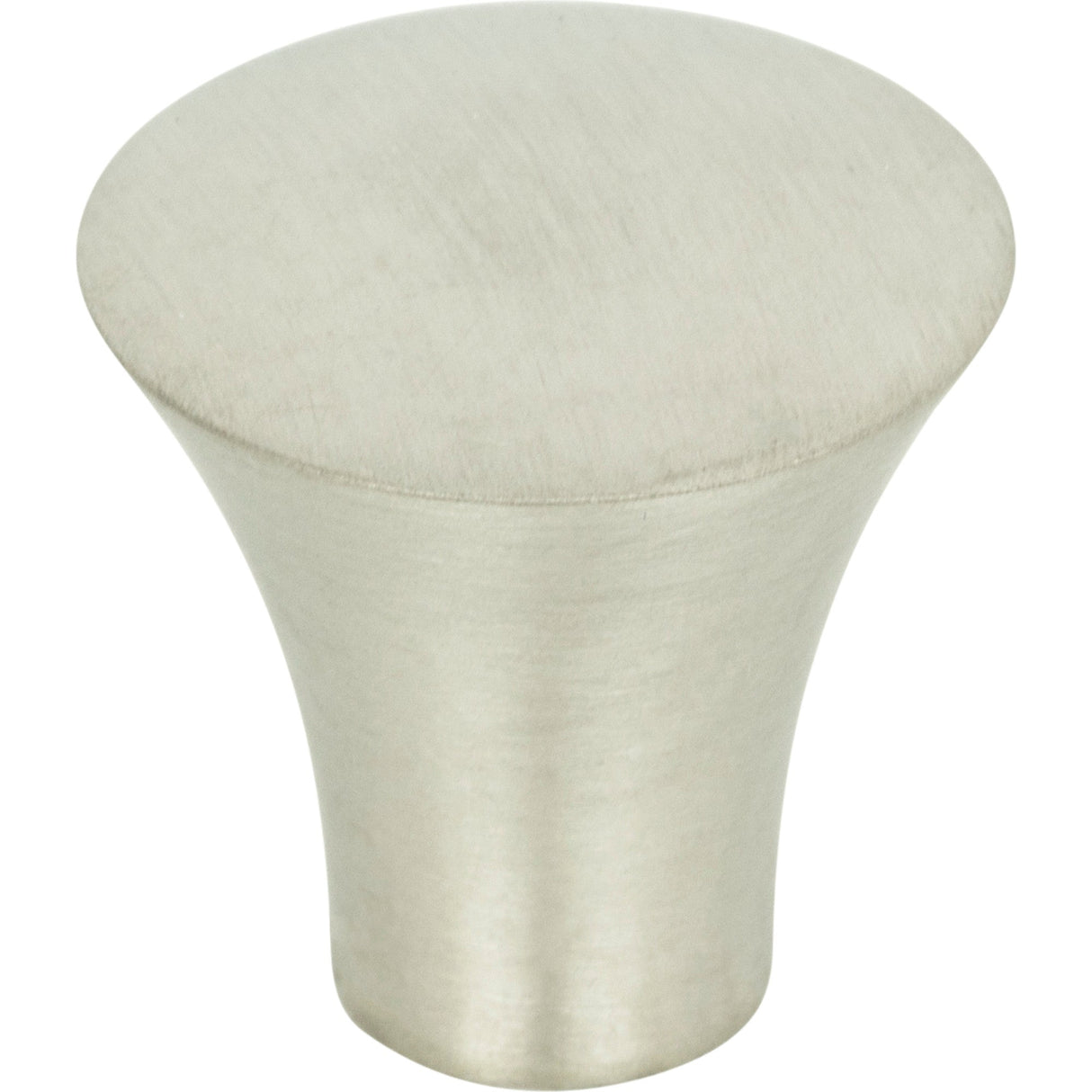 Atlas Homewares Fluted Knob 7/8 Inch Stainless Steel