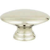 Atlas Homewares Egg Knob 1 1/2 Inch Polished Nickel