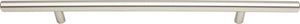 Atlas Homewares Linea Rail Pull 9 1/16 Inch (c-c) Brushed Nickel