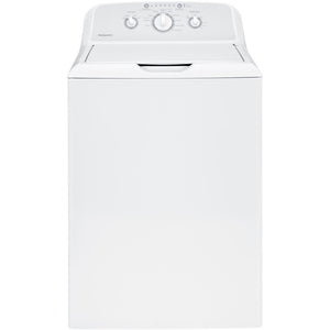 GE HTW240ASKWS 3.8 CF HOTPOINT Top Load Washer, Heavy-Duty Agitator