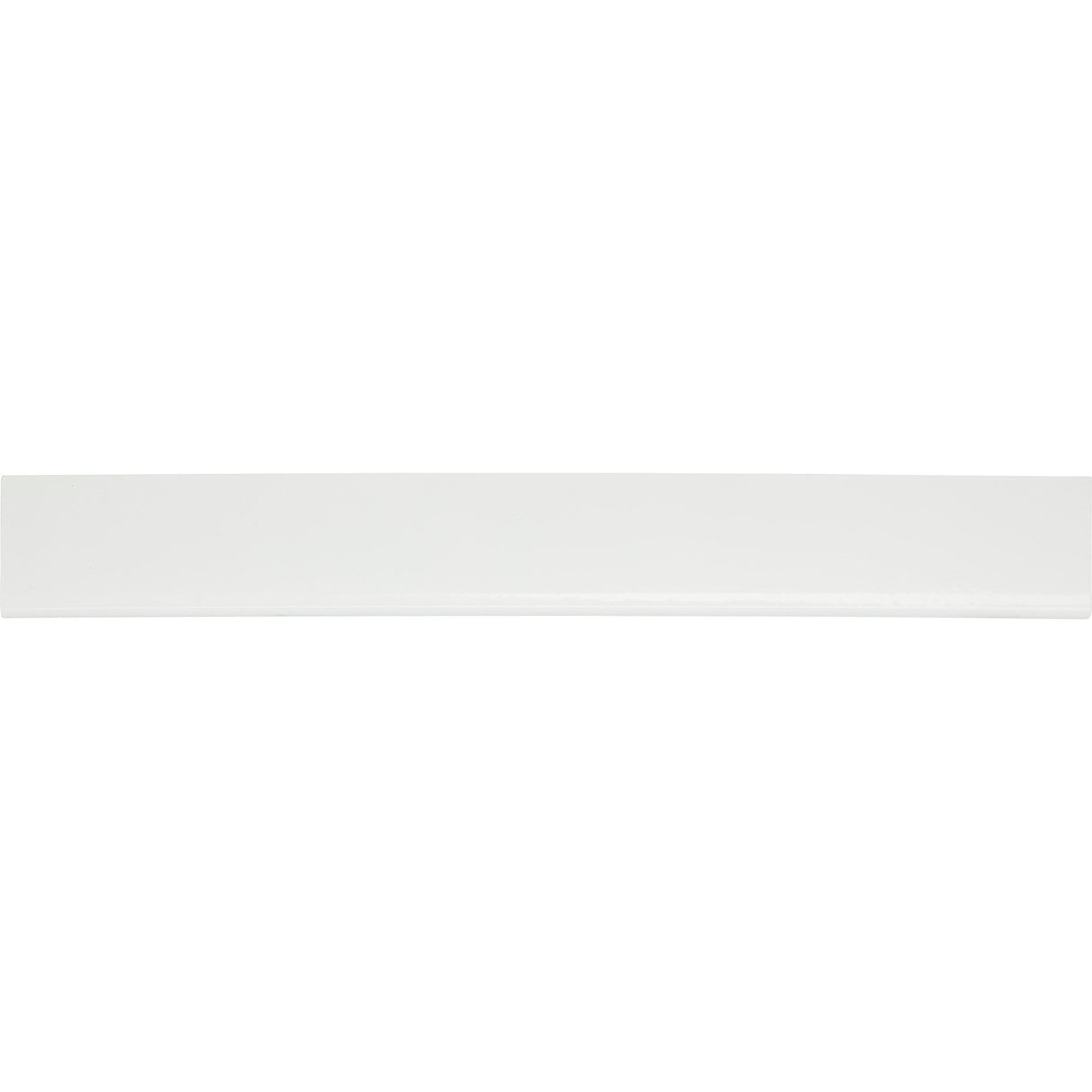 Atlas Homewares Tab Edge Pull 12 5/8 Inch (c-c) High White Gloss