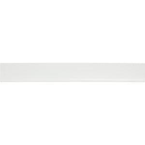 Atlas Homewares Tab Edge Pull 12 5/8 Inch (c-c) High White Gloss