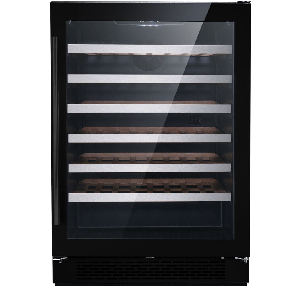 Hanover HWC60301-5BSS The Vault 24" 54-Bottle Wine Cooler, Touch, Single Zone, Reversible