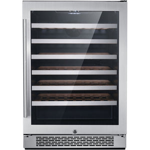 Hanover HWC60301-5SSL The Vault 24" 54-Bottle Wine Cooler, Touch, Single Zone, Locking