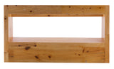 ALFI brand AB5508 18" Wall Mounted Wooden Shelf & Hooks Bathroom Accessory