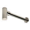 ALFI brand AB9005-BN Brushed Nickel Solid Brass Round Modern Decorative Bottle P-Trap