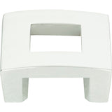 Atlas Homewares Centinel Square Knob 1 1/4 Inch (c-c) Polished Chrome