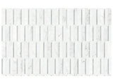 Anatolia Tile Utopio Hydros Dove Honed Natural Stone Waterjet Mosaic 5001-0402-0 Hydros Dove - premium natural stone mosaic tile from Anatolia Tile, available at PoshHaus showroom in Keene, NH