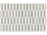 Anatolia Tile Utopio Hydros Mist Honed W/ Polished Accents Natural Stone Waterjet Mosaic 5001-0403-0 Hydros Mist - premium natural stone mosaic tile from Anatolia Tile, available at PoshHaus showroom in Keene, NH