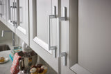 Atlas Homewares Alaire Pull 7 9/16 Inch (c-c) Brushed Nickel