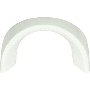 Atlas Homewares Sleek Knob 1 1/4 Inch (c-c) High White Gloss