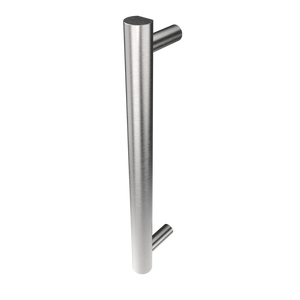 Amba Products i20RO.B Modello i Round 20-Inch Hardwired Single Bar Towel Warmer - 4.125 x 19.625 x 1.625 in. - Brushed Finish