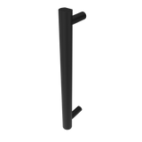 Amba Products i20RO.MB Modello i Round 20-Inch Hardwired Single Bar Towel Warmer - 4.125 x 19.625 x 1.625 in. - Matte Black Finish