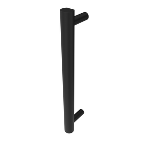Amba Products i20RO.MB Modello i Round 20-Inch Hardwired Single Bar Towel Warmer - 4.125 x 19.625 x 1.625 in. - Matte Black Finish