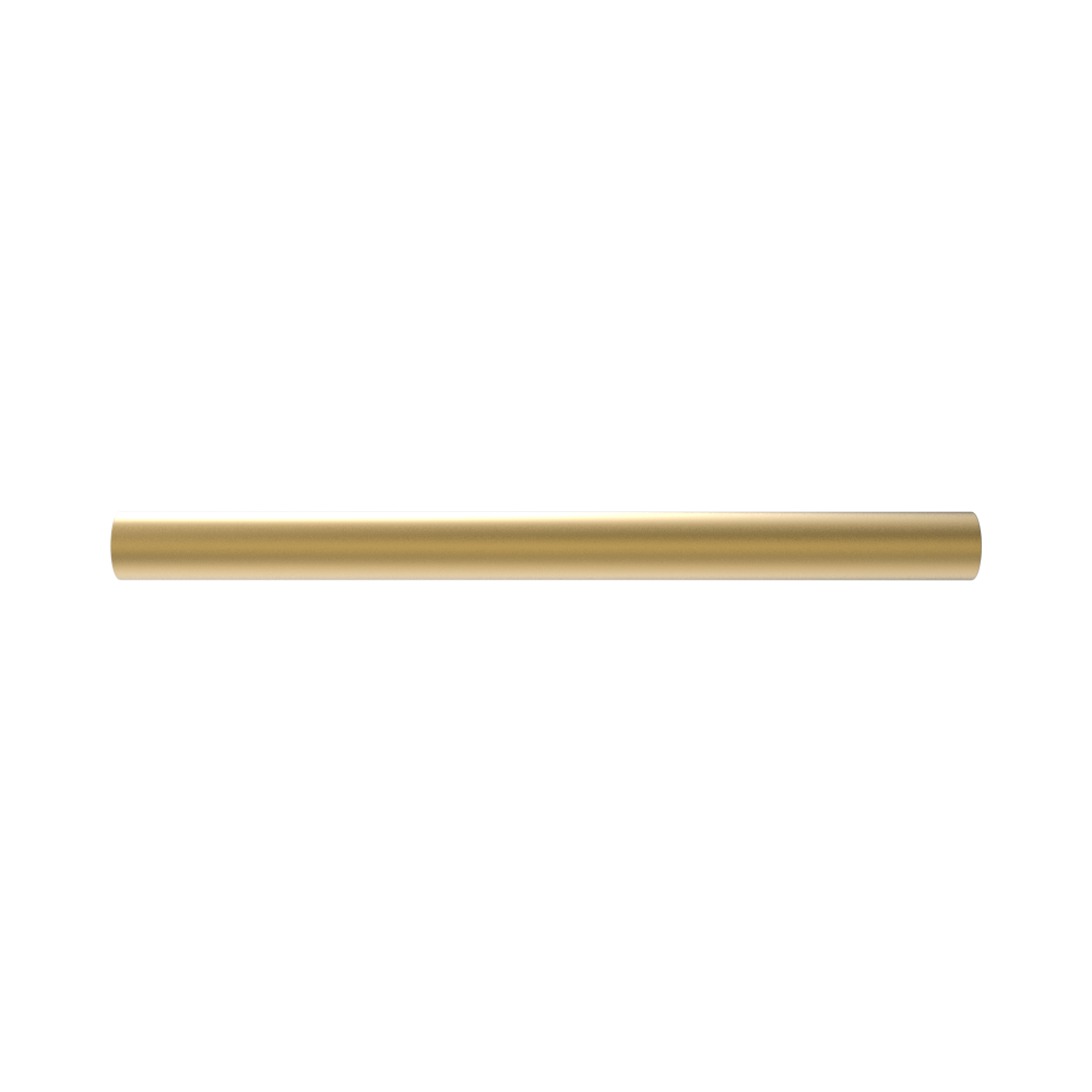 Amba Products i20RO.SB Modello i Round 20-Inch Hardwired Single Bar Towel Warmer - 4.125 x 19.625 x 1.625 in. - Satin Brass Finish