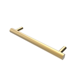 Amba Products i20RO.SB Modello i Round 20-Inch Hardwired Single Bar Towel Warmer - 4.125 x 19.625 x 1.625 in. - Satin Brass Finish
