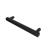 Amba Products i20SQ.MB Modello i Square 20-Inch Hardwired Single Bar Towel Warmer - 4.25 x 19.625 x 1.5 in. - Matte Black Finish