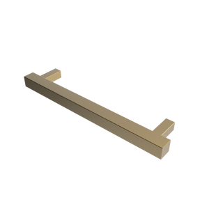 Amba Products i20SQ.SB Modello i Square 20-Inch Hardwired Single Bar Towel Warmer - 4.25 x 19.625 x 1.5 in. - Satin Brass Finish
