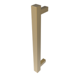 Amba Products i20SQ.SB Modello i Square 20-Inch Hardwired Single Bar Towel Warmer - 4.25 x 19.625 x 1.5 in. - Satin Brass Finish