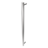 Amba Products i40RO.B Modello i Round 40-Inch Hardwired Single Bar Towel Warmer - 4.125 x 39.375 x 1.625 in. - Brushed Finish