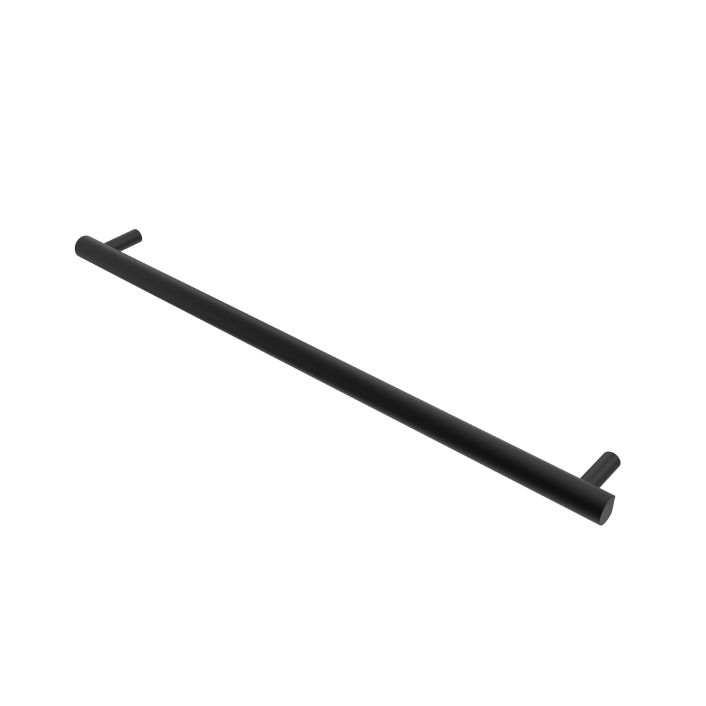 Amba Products i40RO.MB Modello i Round 40-Inch Hardwired Single Bar Towel Warmer - 4.125 x 39.375 x 1.625 in. - Matte Black Finish